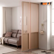 코지 DIY 고시형 회전 가벽 인테리어 파티션 B-1, 색상:메이플