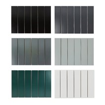 시트라인 모던 모자이크타일 1945 6가지색상 벽 바닥 현관 주방 타일, 1장, 1945LGRAY/라이트그레이무광(YPYJ9512)