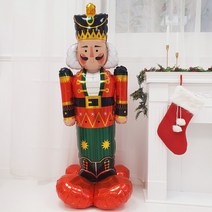 [Anagram]넛크래커 호두까기인형 대형 병정풍선 크리스마스 은박풍선