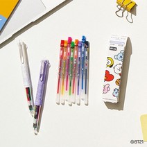유니 BT21 스페셜 에디션 스타일핏트 홀더 4색, 화이트