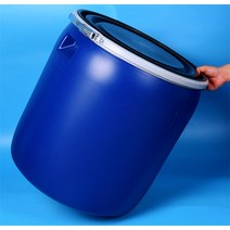 농업용 대형 물통 말통 개방형 플라스틱 원형 양동이 빗물받이, 상세페이지 참고, 50리터 사각 화이트