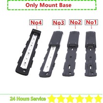오토바이 바이크 용품 40 50 52 56 pcs 18650 셀 Hailong 1 Ebike 배터리 케이스 24V 36V 48V 52V 튜브 상어 전기 자전거 상자, [15] Only Mount Base No4