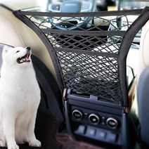 KOOPAO범용 탄성 메시 네트 트렁크 백 3중 레이어 카시트 네트 자동차 메시 오거나이저 개 트렁크 네트 배리어 시트 백 네트 백 백 백 시트 배리어 어린이 카고 티슈 지갑 홀