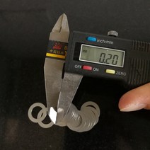 고압 세척기 세차 휴대용 펌프 산업용 분무 1개 두께 0.2 미리메터 스테인레스 스틸 플랫 와셔 초박형 가스, 21 7x13x0.2 (50Pcs)