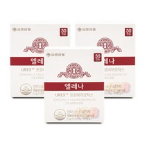 유렉스 유산균 엘레나 질유산균 여성유산균 질건강 urex 프로바이오틱스 멀티 유산균, 3set, 30캡슐 1통