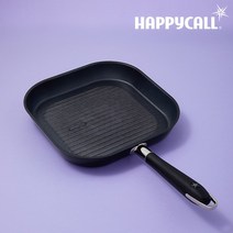 [본사직영] HC해피콜 매그넘 티타늄 IH 사각그릴팬 28cm, 없음