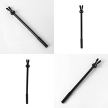 0.5MM 깜찍 토끼 볼펜 블랙 디자인볼펜 동물볼펜