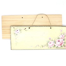 원목문패반제품 42×16cm P-01-009