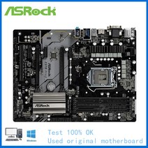 ASRock-Z370 Pro4 컴퓨터 마더보드 LGA 1151 DDR4 Z370 데스크탑 메인 중고 코어 i5 9600K i7 Cpus, 한개옵션0
