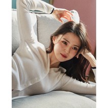 지오다노NEW한소희슬릿립가디건353509