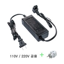 차량냉장고 공용 충전케이블 악세서리 시거잭 6미터 1개 DC12V 24V 공용 알피쿨/케민/델루체/위들린/우놀드/레이나/매직쉐프, 가정용 어댑터+되지코