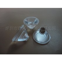 크리어 LED 렌즈 직경 20mm 비드 표면 10 15 20 25 30 38 45 60, 85도