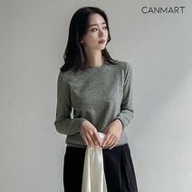 [캔마트]인생라운드니트 MA09223/시보리/신축성/자체제작