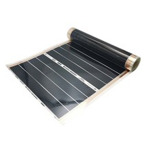 필름히터 전기 바닥 난방 매트 240Wm2 50cm 너비 저전력 소비 에너지 절약 PTC 필름 탄소 히터, 08 50-700cm_01 50 센치메터
