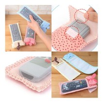 리모컨 커버 핑크 소 60수아사차렵이불 리모콘커버