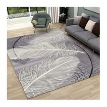 인테리어 거실 매트 욕실 발판 카펫트 러그 북유럽 조명 럭셔리 소파 커피 테이블 넓은 공간 카펫 심플한 침실 침대 옆 미끄럼 방지 세탁 가능 바닥, 2_100x160cm