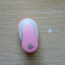 열선커터기 우드락 폼보드 하드보드 압축스티로폼 열선 절단기 8 저장 노력 얇은 거품 펀처 종이 카드 커터 스크랩북 미니 작은 구멍 공예 펀치 원 곰 모양, 크리스마스 트리