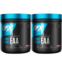 올아메리칸이에프엑스 트레이닝 그라운드 아미노조브 EAA 조지아 피치 무설탕, 213g, 2개
