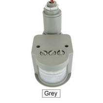 재실 감지기 모션 센서 조명 스위치 실외 10m 140 각도 자동 적외선 PIR 부하 전력 100W AC 220V, [01] grey