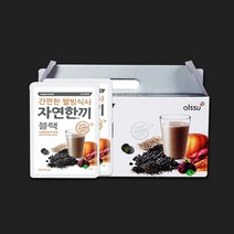 얼쑤 자연한끼 블랙 건강 선식, 30포, 40g