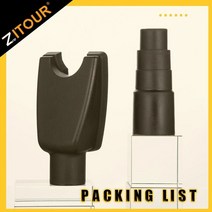 Zitour®핸즈프리 집진기 드릴 먼지 진공 청소기 전기 드릴 먼지 목공 보호 커버 도구 장치 Accesso, 01 Black