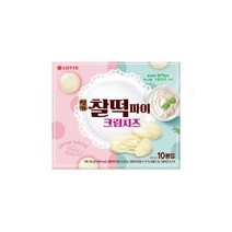 롯데제과 찰떡파이 크림치즈, 250g, 8개