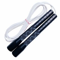 제이에프로프 프리스타일 스피드줄넘기 허리케인(19.7cm) 줄 길이 3m, 20. 검은색+흰색