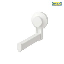 이케아 TISKEN 티스켄 흡착식휴지걸이/화장실/욕실용품/휴지, 색상:화이트_203.812.92