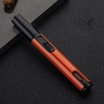 펠렛 팰릿 난로 화목난로 펠렛연소기 가정용 펠릿난로특이한 캠핑 바베큐 금속 터보 시가 부탄 라이터 주, 04 Orange
