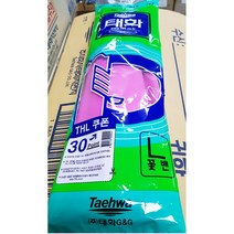 업소용 요리 설거지 질긴고무장갑 주방 식당 고무장갑(태화 꽃밴 L 핑크), 태화 꽃밴 L 핑크)