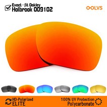 Oakley Holbrook OO9102 선글라스 교체 렌즈 (호환 렌즈 전용) - OOLVS 편광 렌즈, 그린