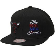 미첼앤네스 시카고 불스 듀얼 웨미 공용 스냅백