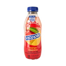 스내플 망고매드니스 쥬스, 24개, 473ml