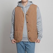 스타일에스 빅사이즈 남성 포켓 퀼팅 베스트 누빔 웰론 패딩조끼