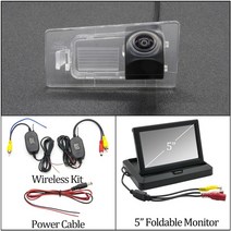 화물차 무선 후방 카메라 모니터 owtosin hd 1280720 어안 리어 뷰 hyundai solaris hcr 2017 2018 2019 2020 차량 역 주차, 캠 5폴드 무선