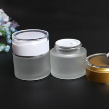 화이트 반투명유리크림용기 50g