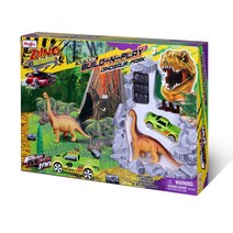 마이스토 공룡장난감 디노플레이세트 미니카 입체페이퍼, 디노미니카세트(미니카9개)