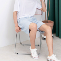 밴딩 반바지 집에서입는팬츠 여름 플리츠 운동바지