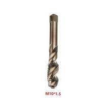 탭드릴 1Set Screw Tap HSS-Co Cobalt M35 Machine Sprial Flutes Metric Thread Power Tool Drill Bit Acces, [06] M10
