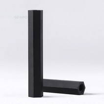 20/50/100Pcs M2 M2.5 M3 M4 블랙 여성-여성 나일론 Standoff 공간 스페이서 긴 육각 너트, [03] M2 100pcs, [18] 18mm