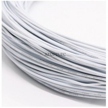 1M UL1015 24/22/20/18/16/14/12/10/8 AWG 600V PVC 주석 도금 구리 연선 케이블 검정/빨강/주황색/노랑/, 01 WHITE_07 12AWG