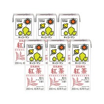 기꼬만 두유 홍차맛 200ml X 6개, 단품