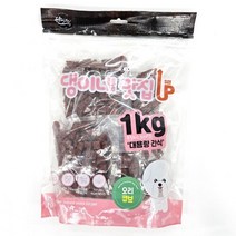 댕이네맛집 오리 큐브 강아지 대용량간식, 7팩, 1kg
