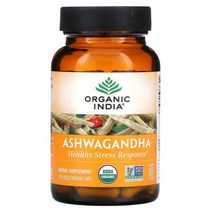 Organic India 아슈와간다 베지 캡슐 90정
