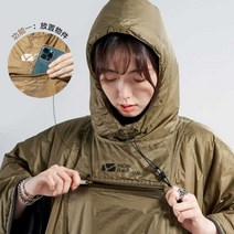 CAMPA침낭대여 침낭 이불 방한 캠핑, 올리브 오일 그린