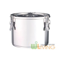 스텐단겹국통 15호(15L) 국35인분 국통 밥통 김치통 급식실 병원 군부대