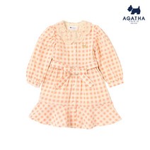 [아가타] 체크트렌치원피스(AAST1O01_OR)