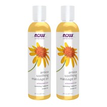 나우푸드 아르니카 수딩 마사지 오일, 237ml, 2개