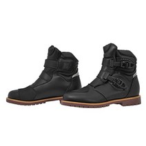 코미네 Komine BK-097 WP 오토바이용 어드벤처 숏부츠, 검은색