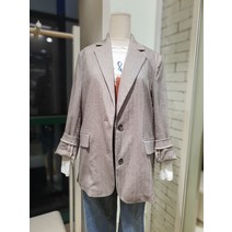 ENC 린넨헤링본 루즈핏자켓 ENJK224A5O_NC대전유성점